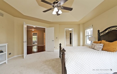 From the moment you arrive, the wrap-around porch invites you to on White Deer Run Golf Club in Illinois - for sale on GolfHomes.com, golf home, golf lot