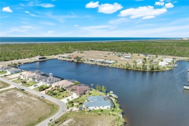 Enjoy SPECTACULAR views of WIDE Quick Silver Lake  3-way on Burnt Store Golf Club in Florida - for sale on GolfHomes.com, golf home, golf lot