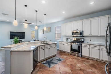 Tucked away on a private cul-de-sac within the gated community on Pebble Creek Golf Club in Florida - for sale on GolfHomes.com, golf home, golf lot