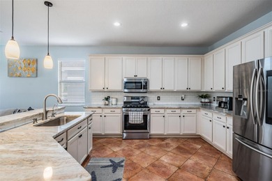 Tucked away on a private cul-de-sac within the gated community on Pebble Creek Golf Club in Florida - for sale on GolfHomes.com, golf home, golf lot