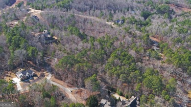 Discover the essence of tranquility on this private cul-de-sac on Currahee Golf Club in Georgia - for sale on GolfHomes.com, golf home, golf lot