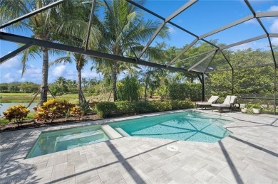 Elegant LAKEFRONT POOL Home on a PRIVATE corner lot in Oyster on The Rookery At Marco in Florida - for sale on GolfHomes.com, golf home, golf lot