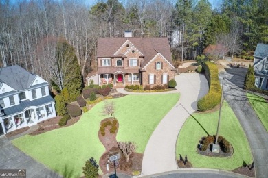 This Exceptional Home in the Prestigious Woodmont Golf & Country on Woodmont Golf and Country Club in Georgia - for sale on GolfHomes.com, golf home, golf lot