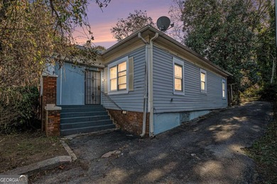 Sold as-is, this investor-friendly ranch home presents a rare on John A. White Golf Course in Georgia - for sale on GolfHomes.com, golf home, golf lot