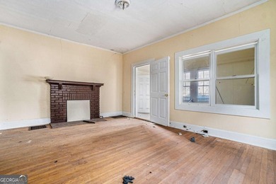 Sold as-is, this investor-friendly ranch home presents a rare on John A. White Golf Course in Georgia - for sale on GolfHomes.com, golf home, golf lot