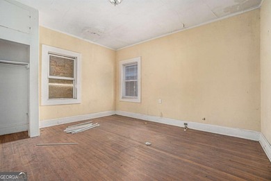 Sold as-is, this investor-friendly ranch home presents a rare on John A. White Golf Course in Georgia - for sale on GolfHomes.com, golf home, golf lot