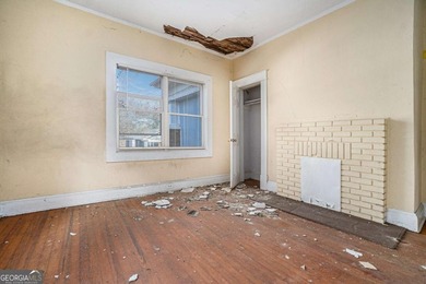 Sold as-is, this investor-friendly ranch home presents a rare on John A. White Golf Course in Georgia - for sale on GolfHomes.com, golf home, golf lot