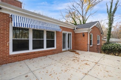 Welcome to this beautiful brick ranch with a walkout basement on Oak Hills Golf and Event Center in North Carolina - for sale on GolfHomes.com, golf home, golf lot