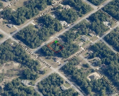 Buildable homesite in Citrus Springs offering an excellent on Citrus Springs Country Club in Florida - for sale on GolfHomes.com, golf home, golf lot