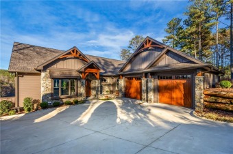 Resplendently situated on quiet point lot in the desirable on The Reserve At Lake Keowee in South Carolina - for sale on GolfHomes.com, golf home, golf lot