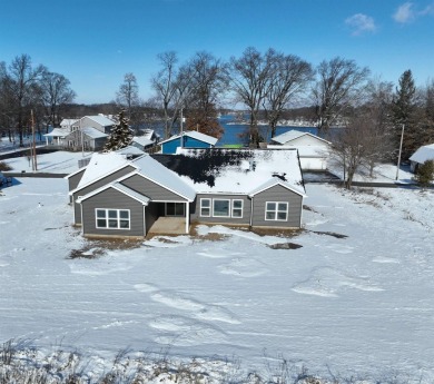 This new construction by Majestic Custom Homes of Lafayette is on Tippecanoe Country Club in Indiana - for sale on GolfHomes.com, golf home, golf lot