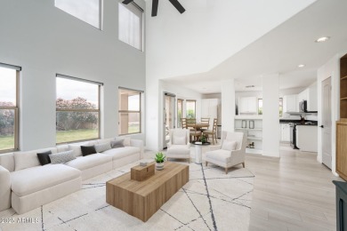 Stunning views, modern updates and endless possibilities in on Sanctuary Golf Course At WestWorld in Arizona - for sale on GolfHomes.com, golf home, golf lot