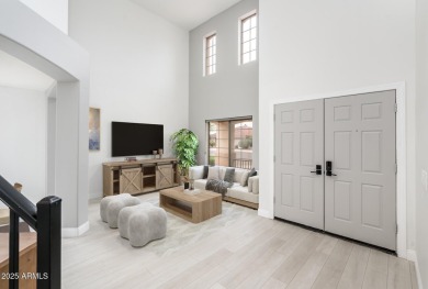 Stunning views, modern updates and endless possibilities in on Sanctuary Golf Course At WestWorld in Arizona - for sale on GolfHomes.com, golf home, golf lot