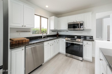 Stunning views, modern updates and endless possibilities in on Sanctuary Golf Course At WestWorld in Arizona - for sale on GolfHomes.com, golf home, golf lot