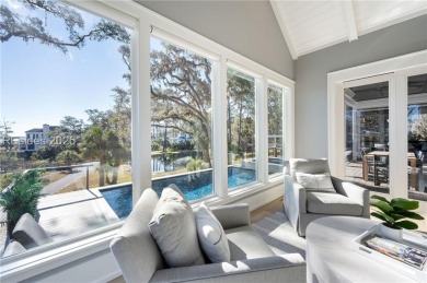 CUSTOM BUILT HOME w/WATER views! Situated on one of the highest on Haig Point Golf Club in South Carolina - for sale on GolfHomes.com, golf home, golf lot