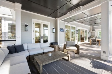 CUSTOM BUILT HOME w/WATER views! Situated on one of the highest on Haig Point Golf Club in South Carolina - for sale on GolfHomes.com, golf home, golf lot