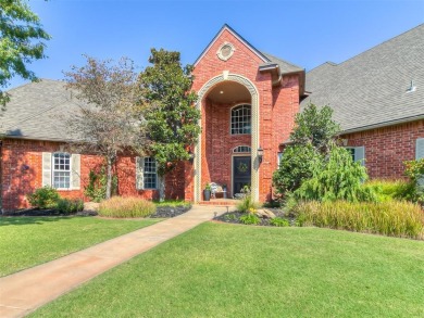 Located in Oakdale Schools, this thoughtfully designed home sits on River Oaks Golf Club in Oklahoma - for sale on GolfHomes.com, golf home, golf lot