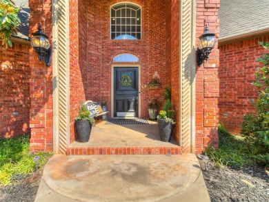 Located in Oakdale Schools, this thoughtfully designed home sits on River Oaks Golf Club in Oklahoma - for sale on GolfHomes.com, golf home, golf lot