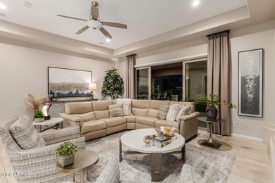 Prepare to be amazed--this EXCEPTIONAL property offers design on Tuscany Falls At Pebble Creek in Arizona - for sale on GolfHomes.com, golf home, golf lot