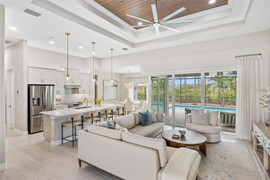 Elegance abounds in this stunning 2020-built home in Rotonda on Rotonda Golf and Country Club The Links Course in Florida - for sale on GolfHomes.com, golf home, golf lot