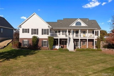 Stunning golf-frontage home overlooking the 12th hole, combining on Copper Ridge Golf Club in Michigan - for sale on GolfHomes.com, golf home, golf lot