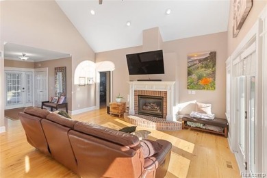 Stunning golf-frontage home overlooking the 12th hole, combining on Copper Ridge Golf Club in Michigan - for sale on GolfHomes.com, golf home, golf lot