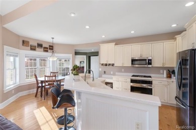 Stunning golf-frontage home overlooking the 12th hole, combining on Copper Ridge Golf Club in Michigan - for sale on GolfHomes.com, golf home, golf lot