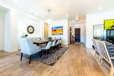 This immaculate single-level home is nestled in the highly on Entrada at Snow Canyon in Utah - for sale on GolfHomes.com, golf home, golf lot