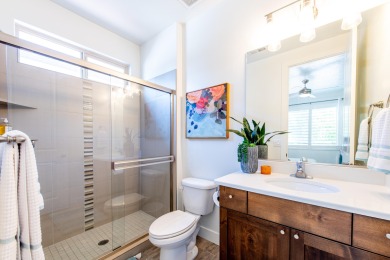 This immaculate single-level home is nestled in the highly on Entrada at Snow Canyon in Utah - for sale on GolfHomes.com, golf home, golf lot