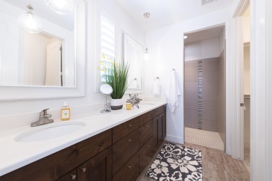 This immaculate single-level home is nestled in the highly on Entrada at Snow Canyon in Utah - for sale on GolfHomes.com, golf home, golf lot