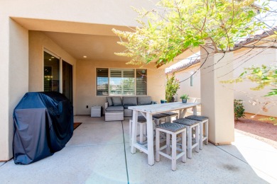 This immaculate single-level home is nestled in the highly on Entrada at Snow Canyon in Utah - for sale on GolfHomes.com, golf home, golf lot