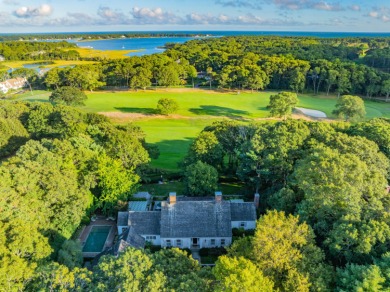 Designed by renowned architect Royal Barry Wills, this on Oyster Harbors Club in Massachusetts - for sale on GolfHomes.com, golf home, golf lot