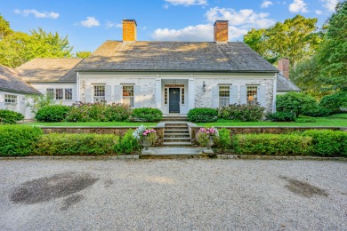 Designed by renowned architect Royal Barry Wills, this on Oyster Harbors Club in Massachusetts - for sale on GolfHomes.com, golf home, golf lot