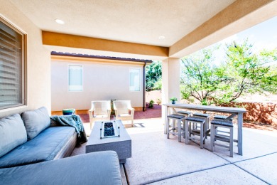 This immaculate single-level home is nestled in the highly on Entrada at Snow Canyon in Utah - for sale on GolfHomes.com, golf home, golf lot
