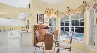 Graceful and secure pool home with tranquil preserve views in on The Meadows Golf and Country Club in Florida - for sale on GolfHomes.com, golf home, golf lot