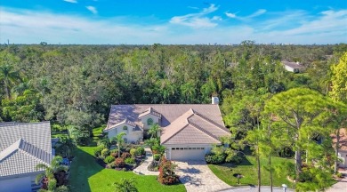 Graceful and secure pool home with tranquil preserve views in on The Meadows Golf and Country Club in Florida - for sale on GolfHomes.com, golf home, golf lot