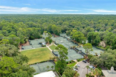 Nestled on a quiet street inside the world-famous Sea Pines on Sea Pines Country Club in South Carolina - for sale on GolfHomes.com, golf home, golf lot