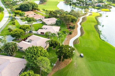 Exceptional lake & golf views on the newly designed North course on Quail Ridge Golf Course and Country Club in Florida - for sale on GolfHomes.com, golf home, golf lot