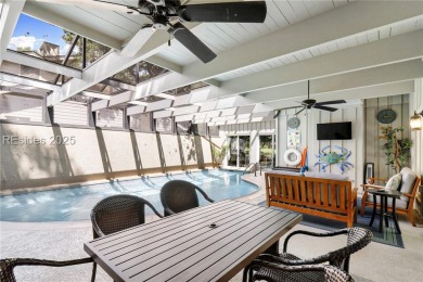 Nestled on a quiet street inside the world-famous Sea Pines on Sea Pines Country Club in South Carolina - for sale on GolfHomes.com, golf home, golf lot