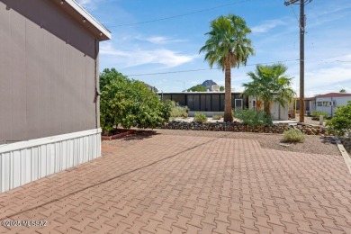 Newer 2008 manufactured home with great mountain views located on Tucson Estates Golf Course in Arizona - for sale on GolfHomes.com, golf home, golf lot