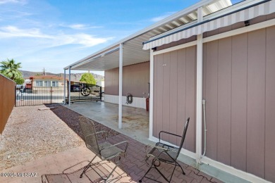 Newer 2008 manufactured home with great mountain views located on Tucson Estates Golf Course in Arizona - for sale on GolfHomes.com, golf home, golf lot
