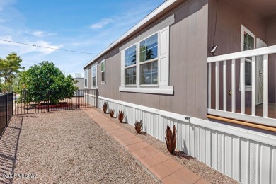 Newer 2008 manufactured home with great mountain views located on Tucson Estates Golf Course in Arizona - for sale on GolfHomes.com, golf home, golf lot