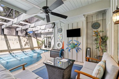 Nestled on a quiet street inside the world-famous Sea Pines on Sea Pines Country Club in South Carolina - for sale on GolfHomes.com, golf home, golf lot