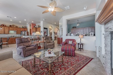 Enjoy your resort style setting from the comfort of your home! on Canoa Ranch Golf Club in Arizona - for sale on GolfHomes.com, golf home, golf lot