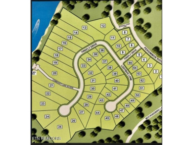 Gorgeous lot in Tennessee National with views of the water on Tennessee National Golf Club in Tennessee - for sale on GolfHomes.com, golf home, golf lot