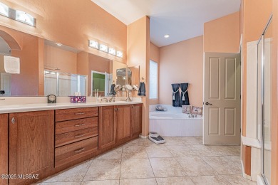 Enjoy your resort style setting from the comfort of your home! on Canoa Ranch Golf Club in Arizona - for sale on GolfHomes.com, golf home, golf lot