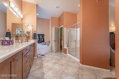 Enjoy your resort style setting from the comfort of your home! on Canoa Ranch Golf Club in Arizona - for sale on GolfHomes.com, golf home, golf lot