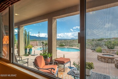 Enjoy your resort style setting from the comfort of your home! on Canoa Ranch Golf Club in Arizona - for sale on GolfHomes.com, golf home, golf lot