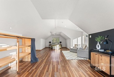 Custom-built timber cabin on over an acre with a 3-car garage on Terrace Lakes Golf Resort in Idaho - for sale on GolfHomes.com, golf home, golf lot