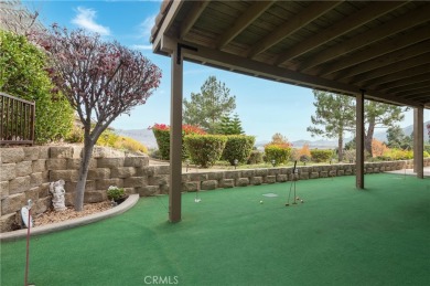 GOLF COURSE AND MOUNTAIN VIEW This residence transcends the on Glen Ivy Golf Club in California - for sale on GolfHomes.com, golf home, golf lot